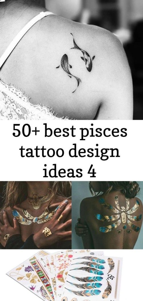 Pisces Horoscope Tattoo Zodiac Sign Fish (28)