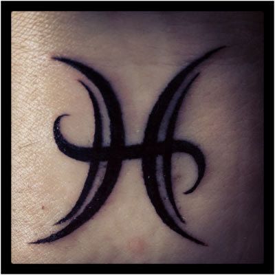 Pisces Horoscope Tattoo Zodiac Sign Fish (35)