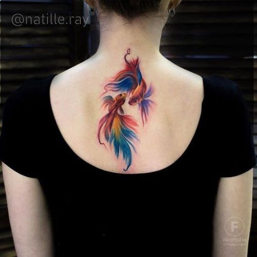 Pisces Horoscope Tattoo Zodiac Sign Fish (50)