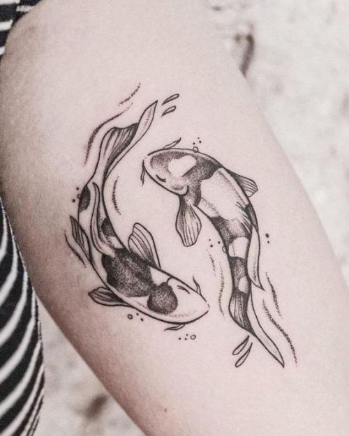 Pisces Horoscope Tattoo Zodiac Sign Fish (88)