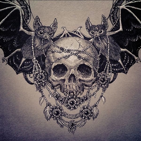 Gothic Bat Tattoos Ideas Examples and Photos  TatRing