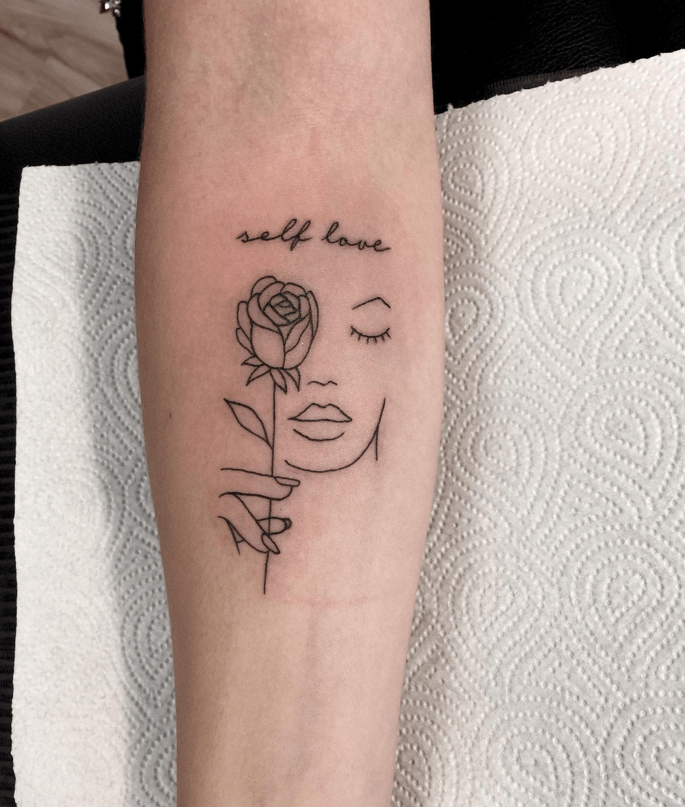 40 Empowering Selflove Tattoos And Meaning  Our Mindful Life