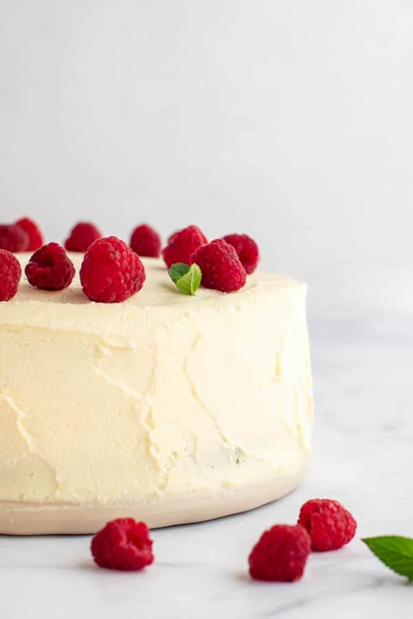 Raspberry Mascarpone Cake