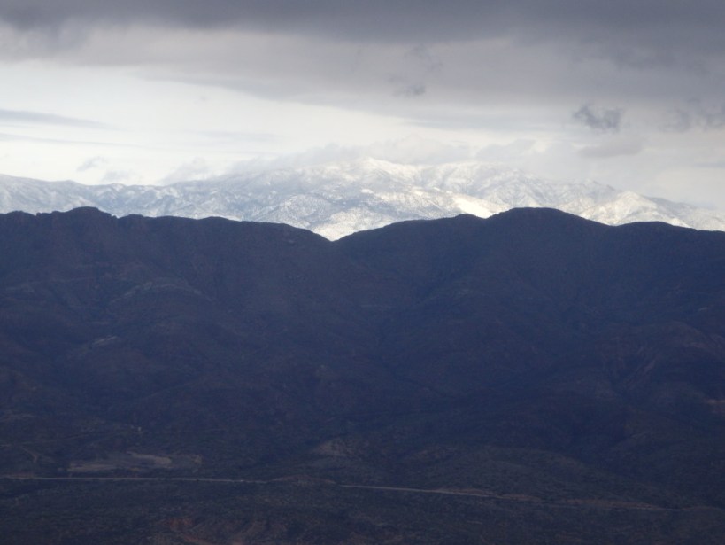 East to Pinal Peak.