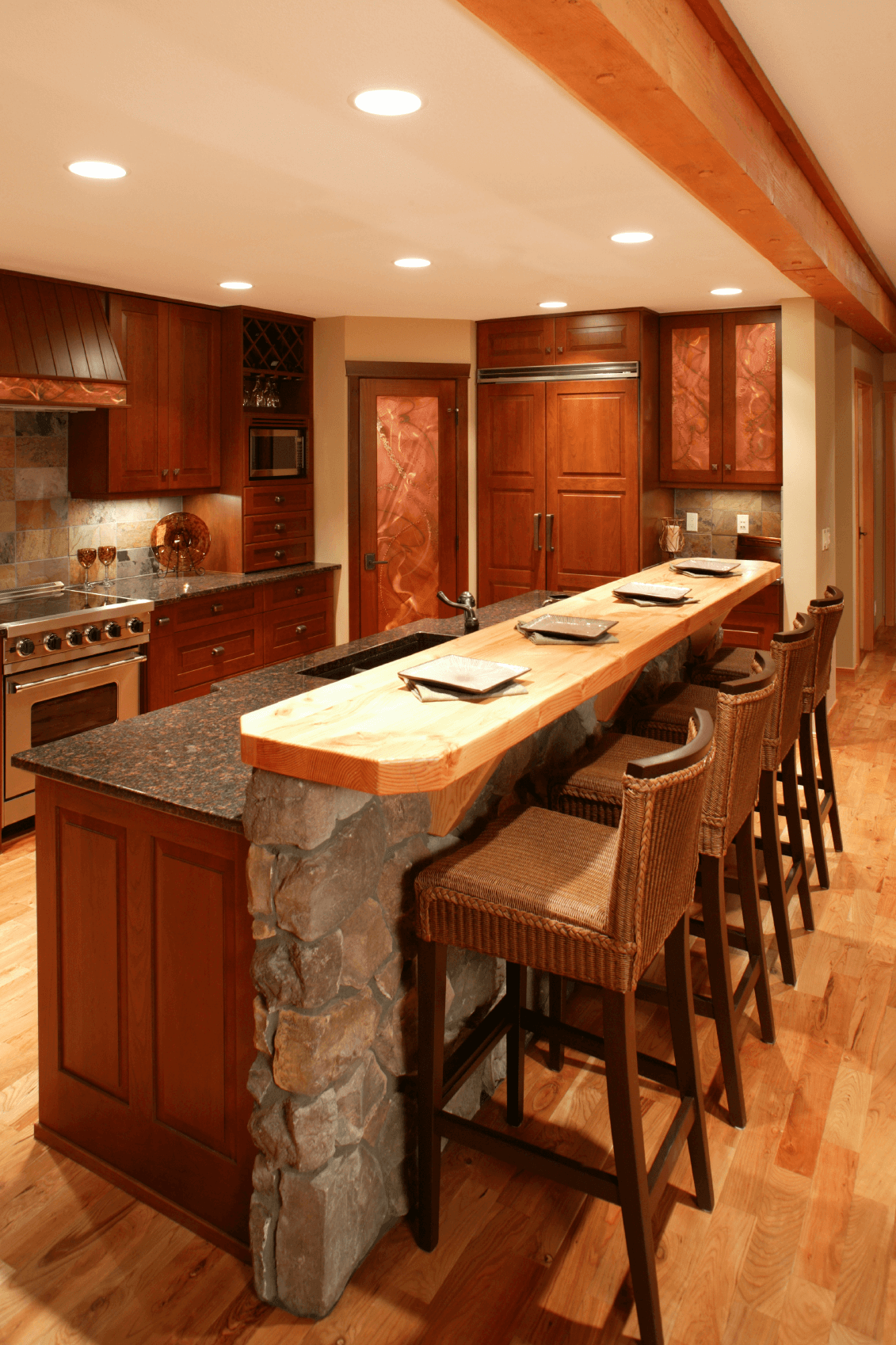 a kitchen island light