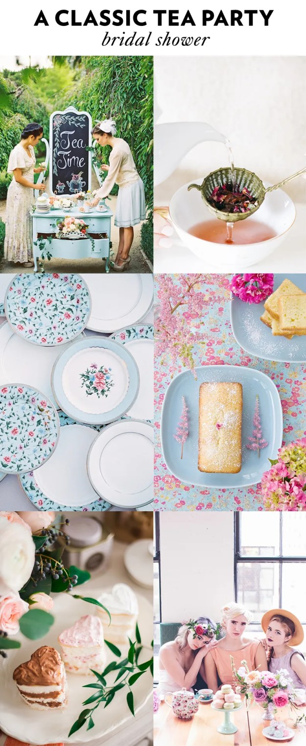 A Classic Tea Party Bridal Shower