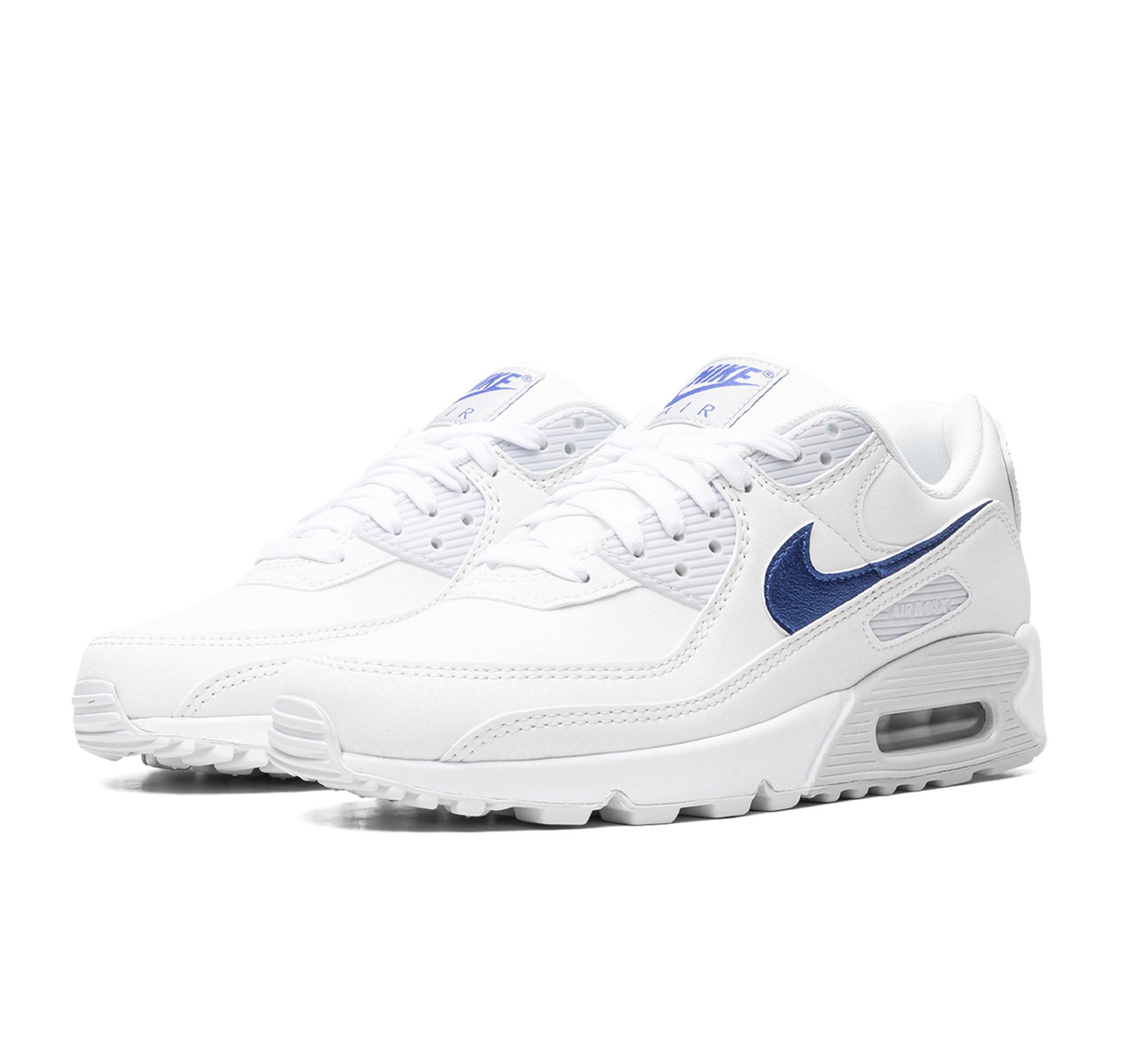 Nike Air Max 90 «White Metallic Blue»