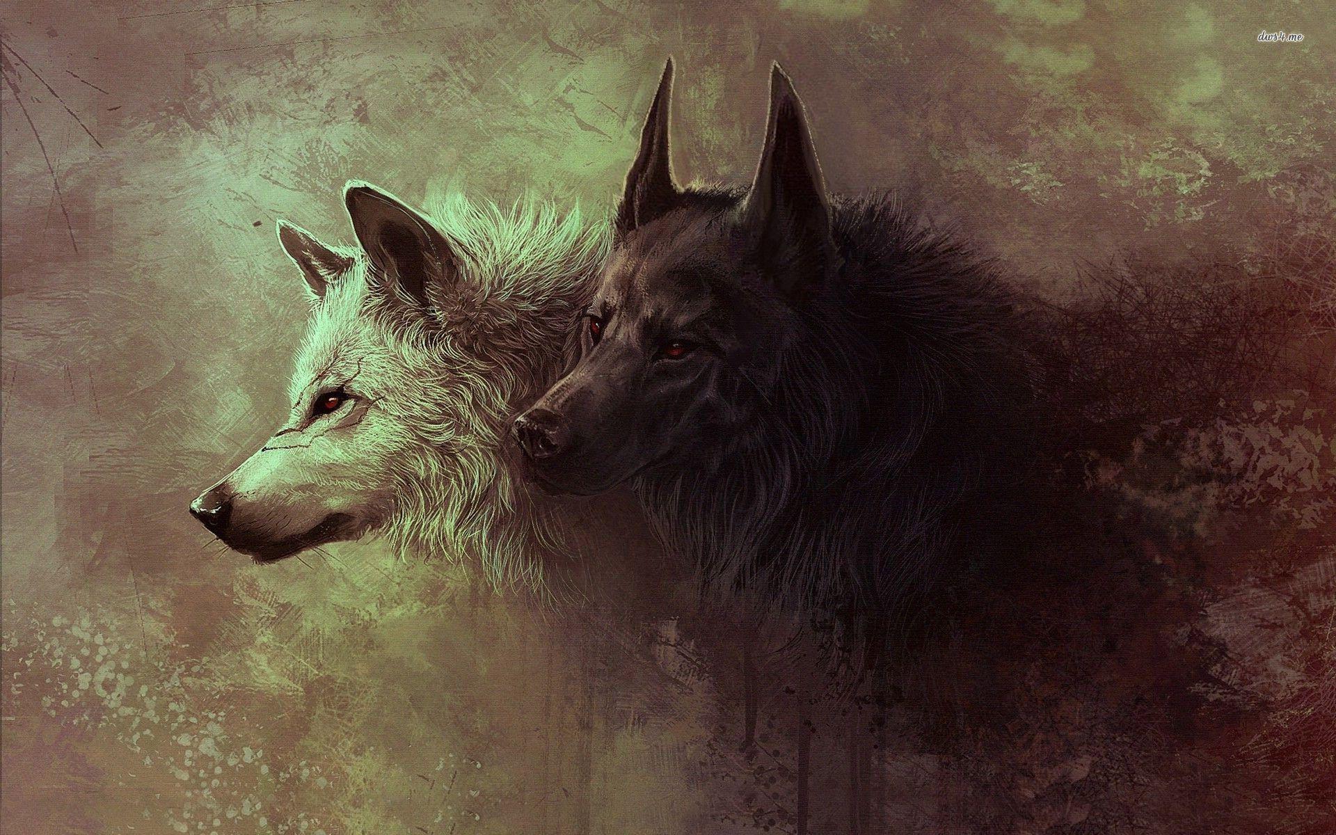 View 11 Mystical Epic Wolf Wallpaper - ansiedadedefine