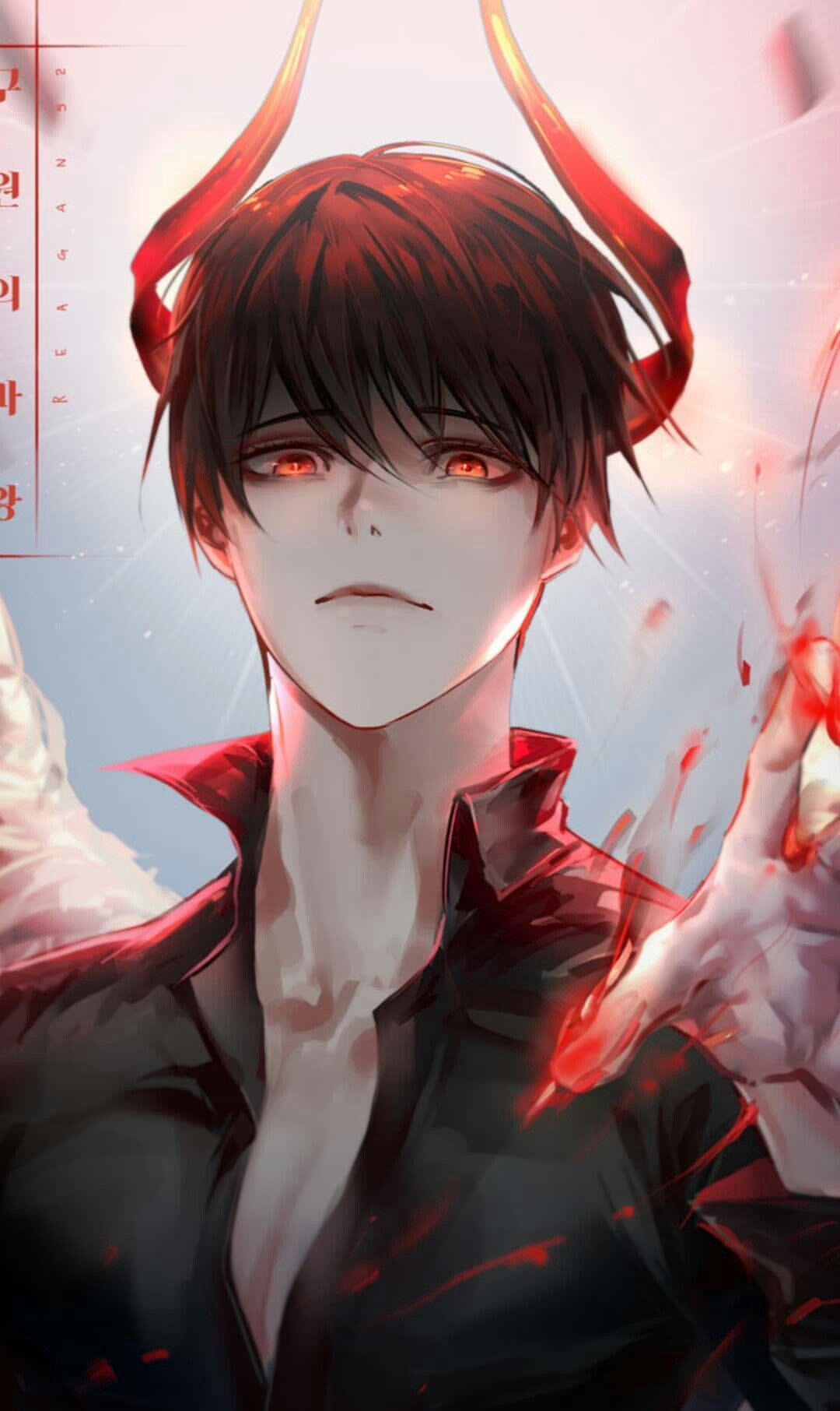 Cute anime demon boy dark aesthetic anime boy - salosafari