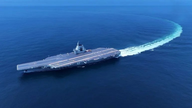 china's fujian aircraft carrier