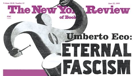 ur fascism by umberto ecco