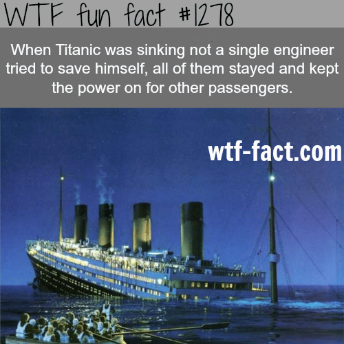 titanic facts