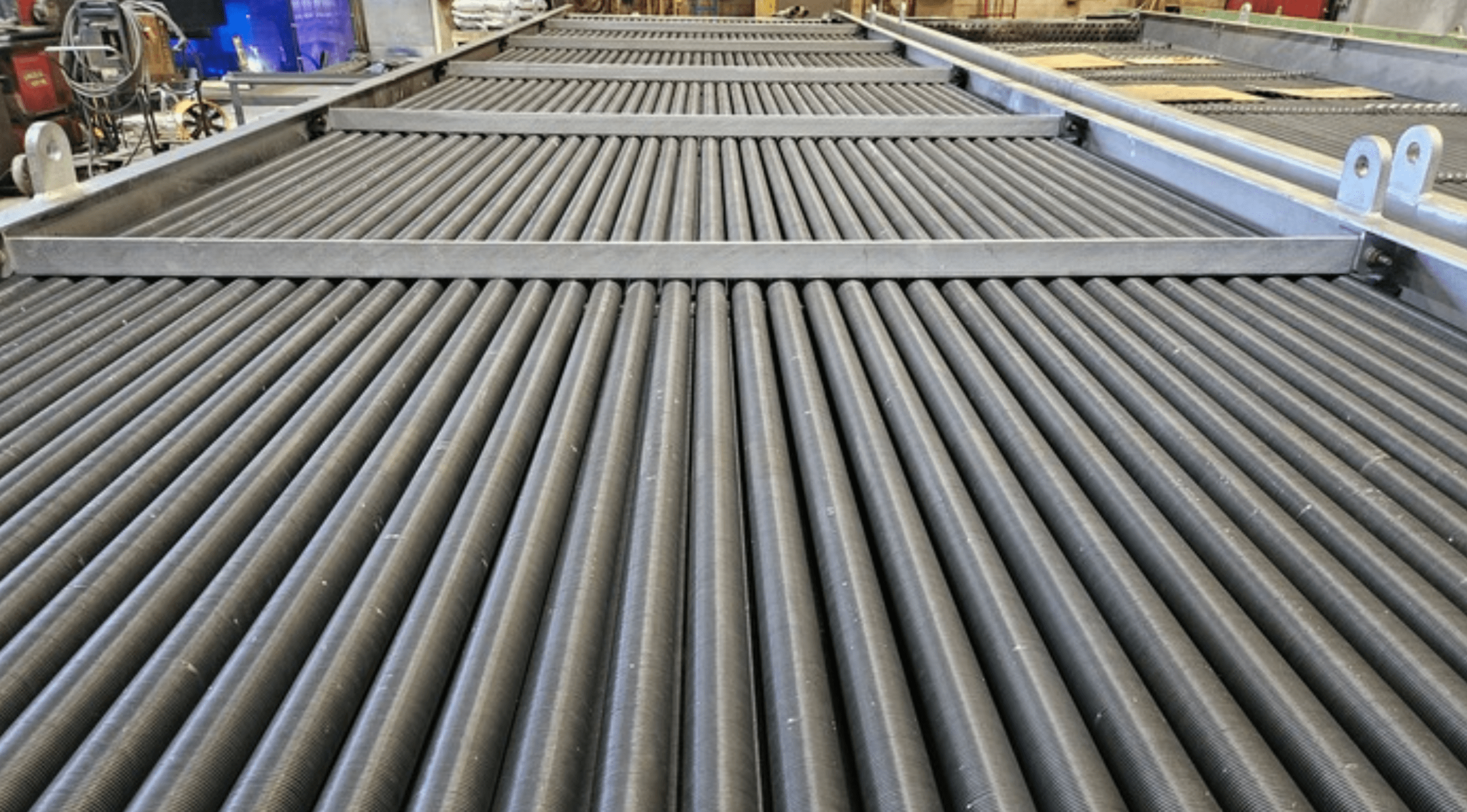 metal pipes in industry