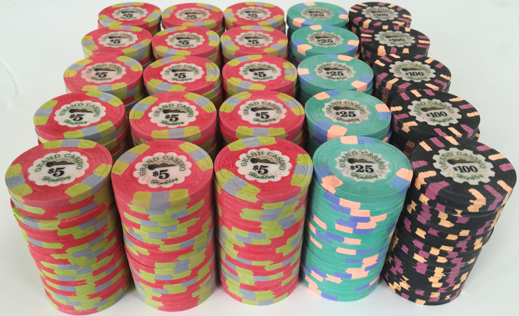 Grand Casino Paulson Poker Chips