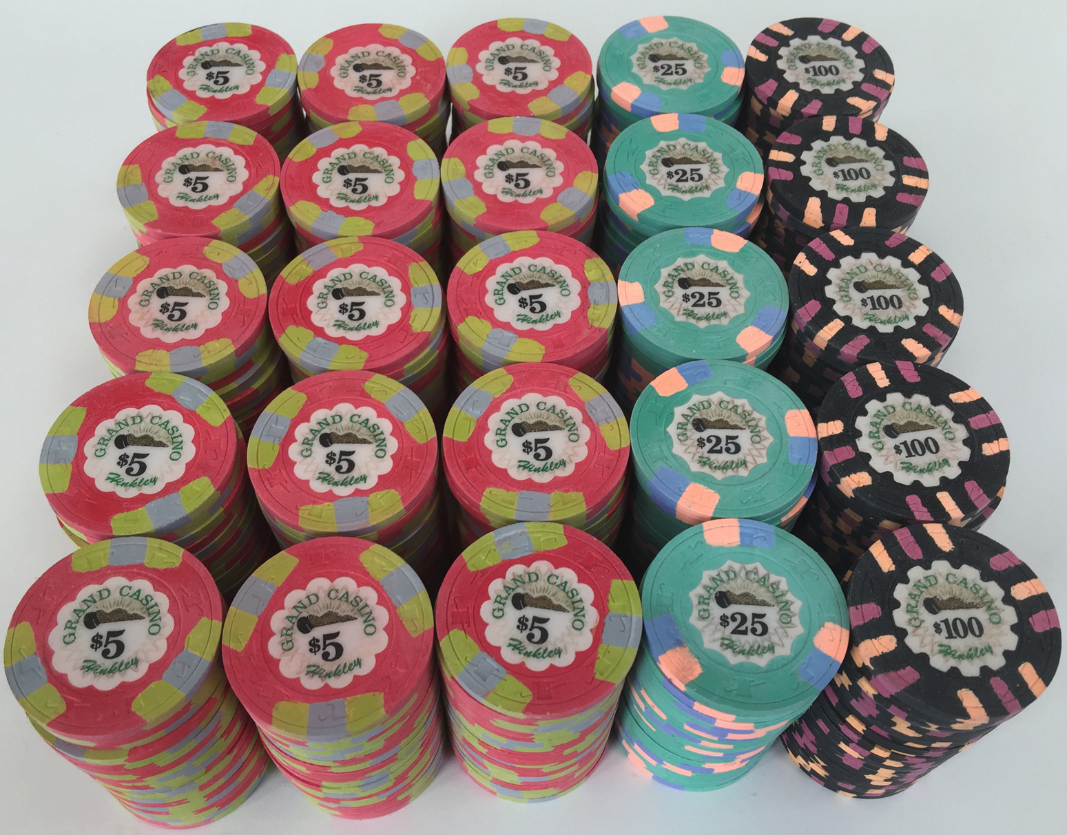 Grand Casino Paulson Poker Chips