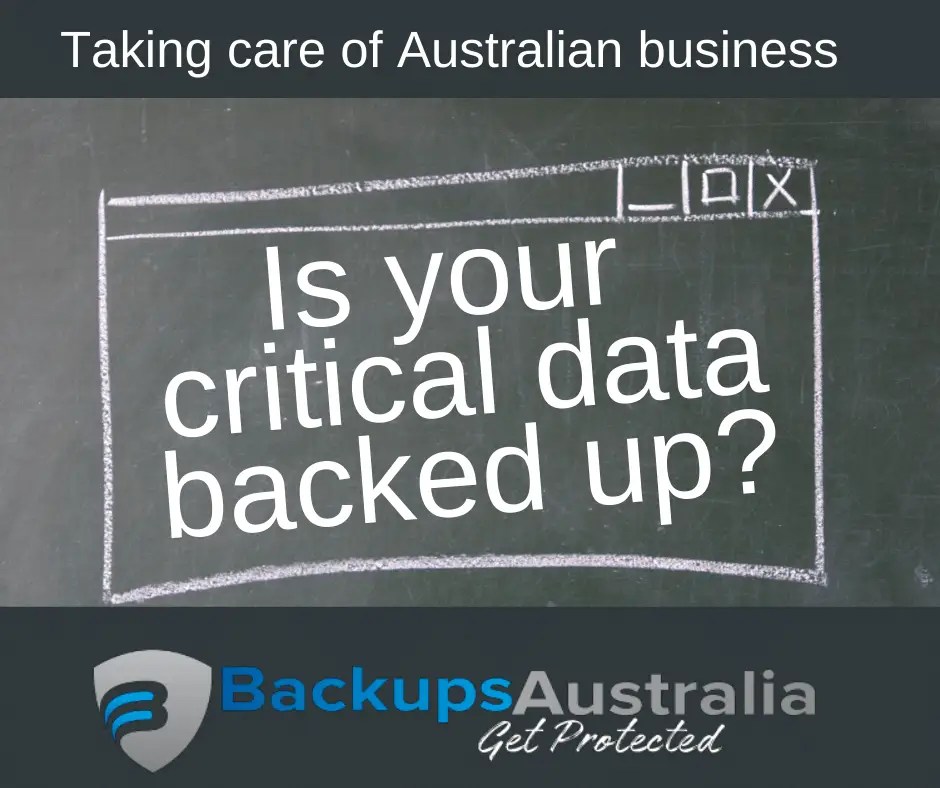 Backups Australia