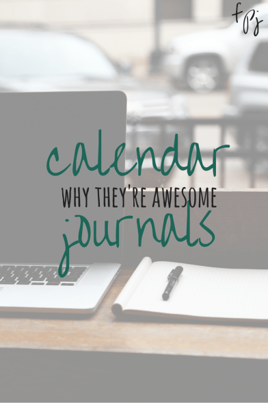 fine print journaling: calendar journals