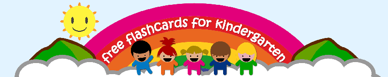 Flashcards For Kindergarten & Preschool! FREE Teaching Printables!