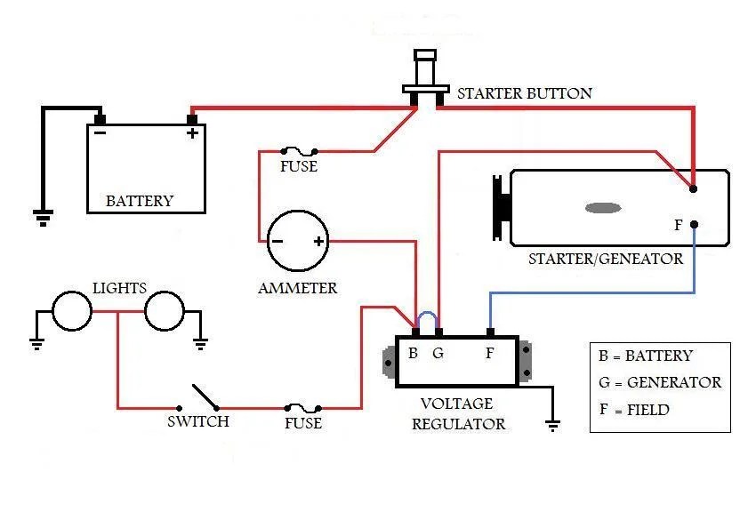 Wiring Diagram For Voltage Regulator - Wiring Flow Line