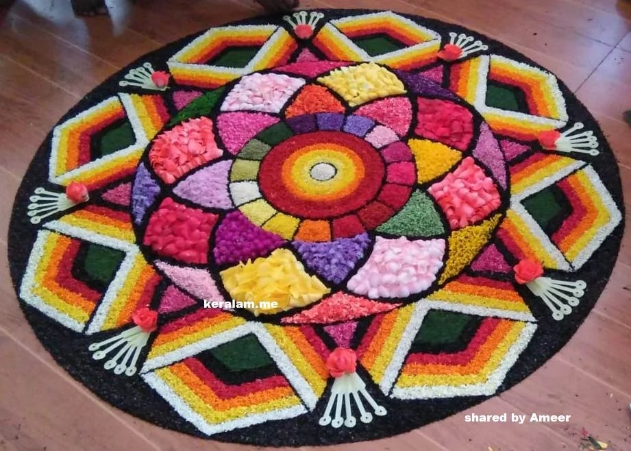 onam pookalam , onam pookalam