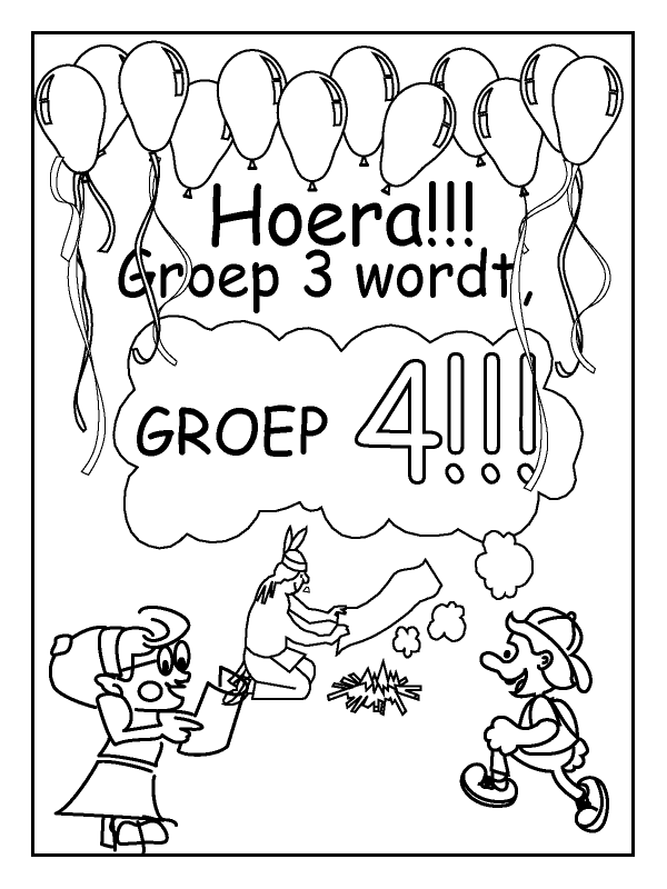 Rekenkleurplaat Groep 3 KGG32 AGBC