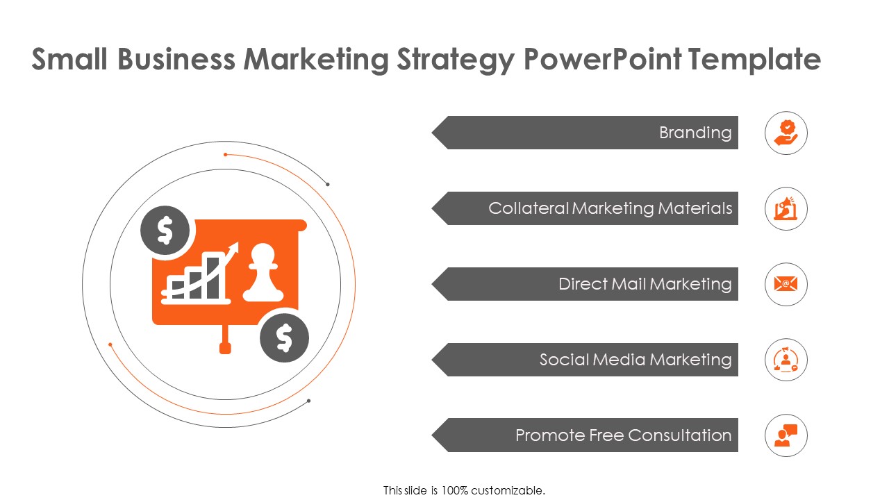 Small Business Marketing Strategy PowerPoint Template