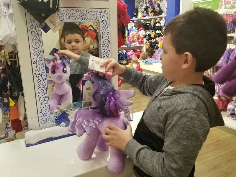 Build A Bear Brushing Station