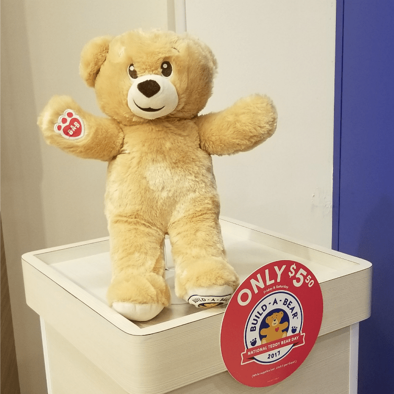 Build A Bear National Teddy Bear Day Bear