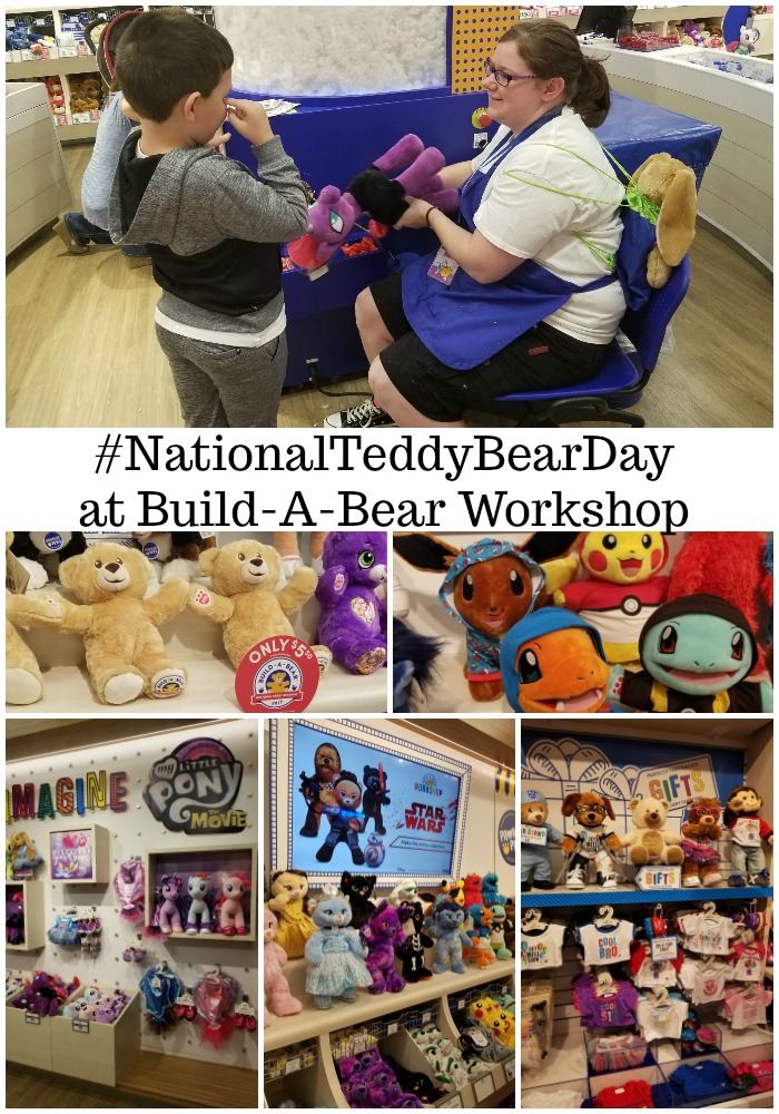 #NationalTeddyBearDay at Build-A-Bear Workshop