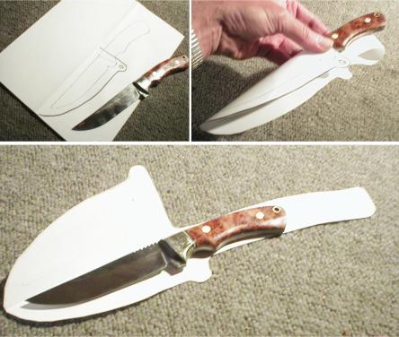 Custom Knife Sheaths, Leather Knife Sheaths, Personalized Knife Cases