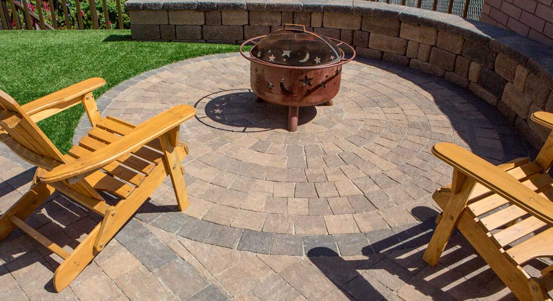 Concrete Paver Circle Pattern Rcp