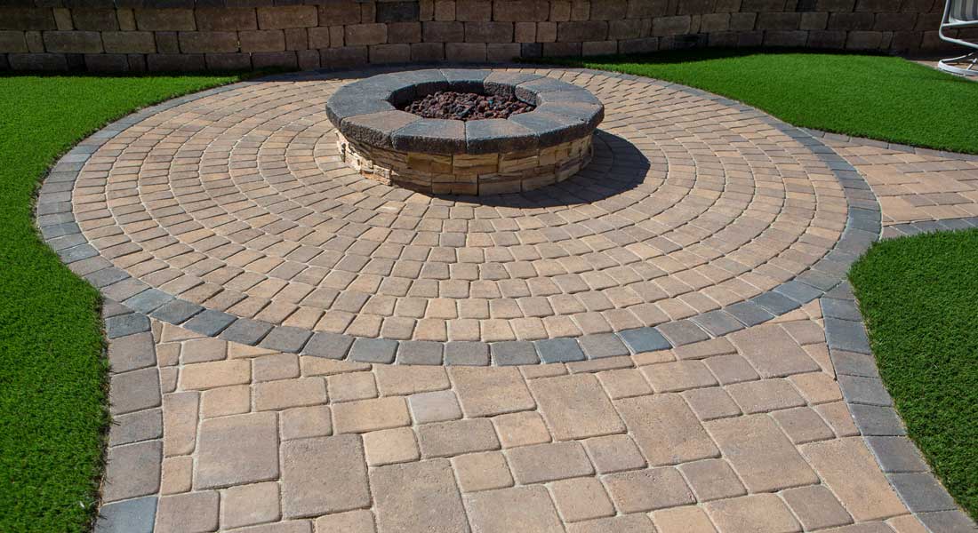 Concrete Paver Circle Pattern Rcp