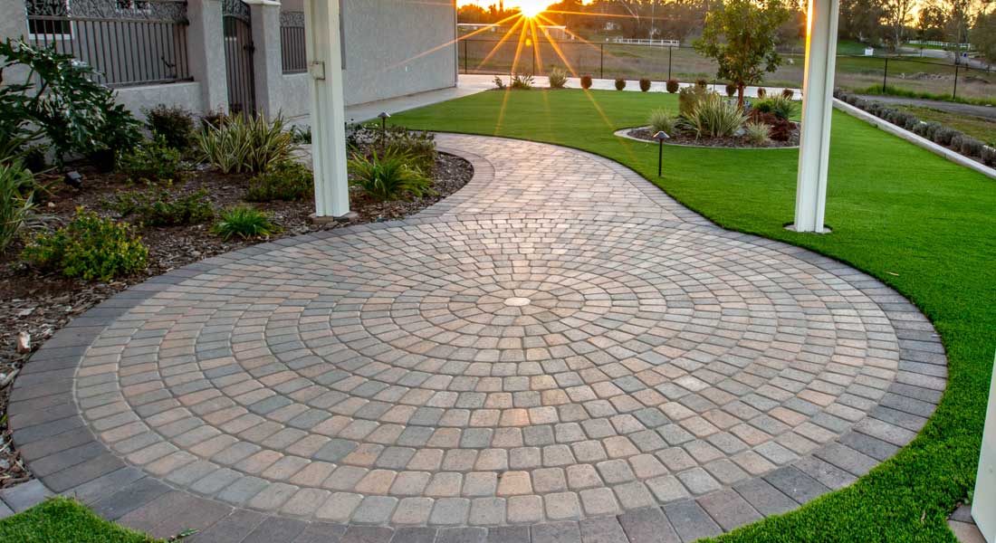 Concrete Paver Circle Pattern Rcp