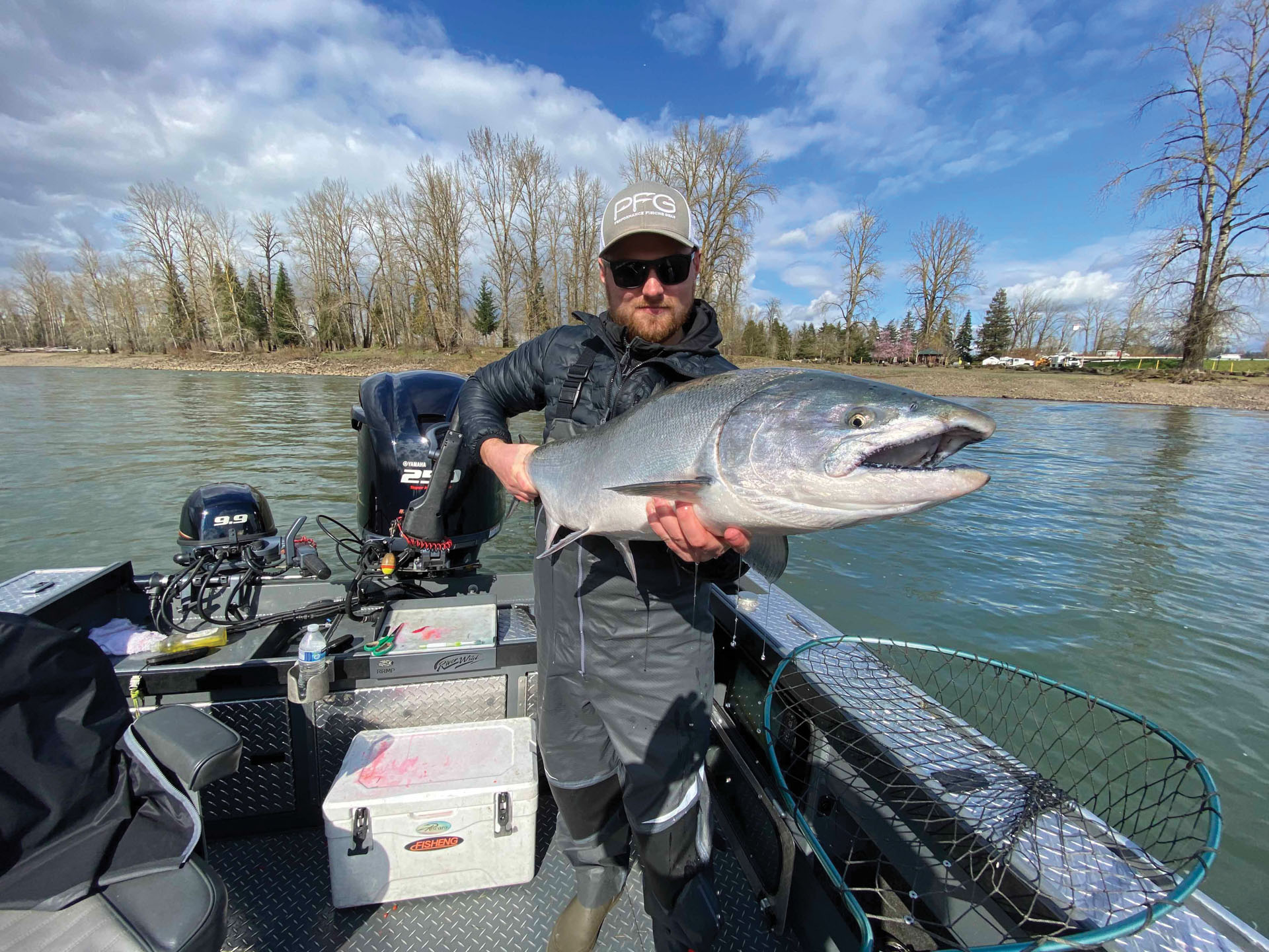 Over 50,000 spring chinook are projected to return to the Willamette River this spring and some will eclipse the 20-pound mark.