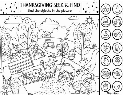 Thanksgiving Worksheets | Skip To My Lou