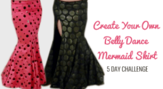 Create your own mermaid skirt 5 day challenge