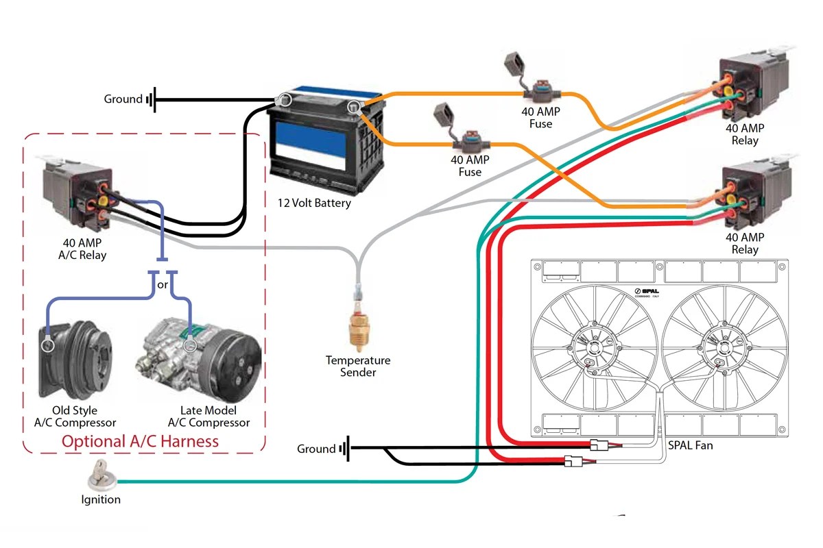 12 Volt 40 Relay Wiring Diagram Wiring Diagram