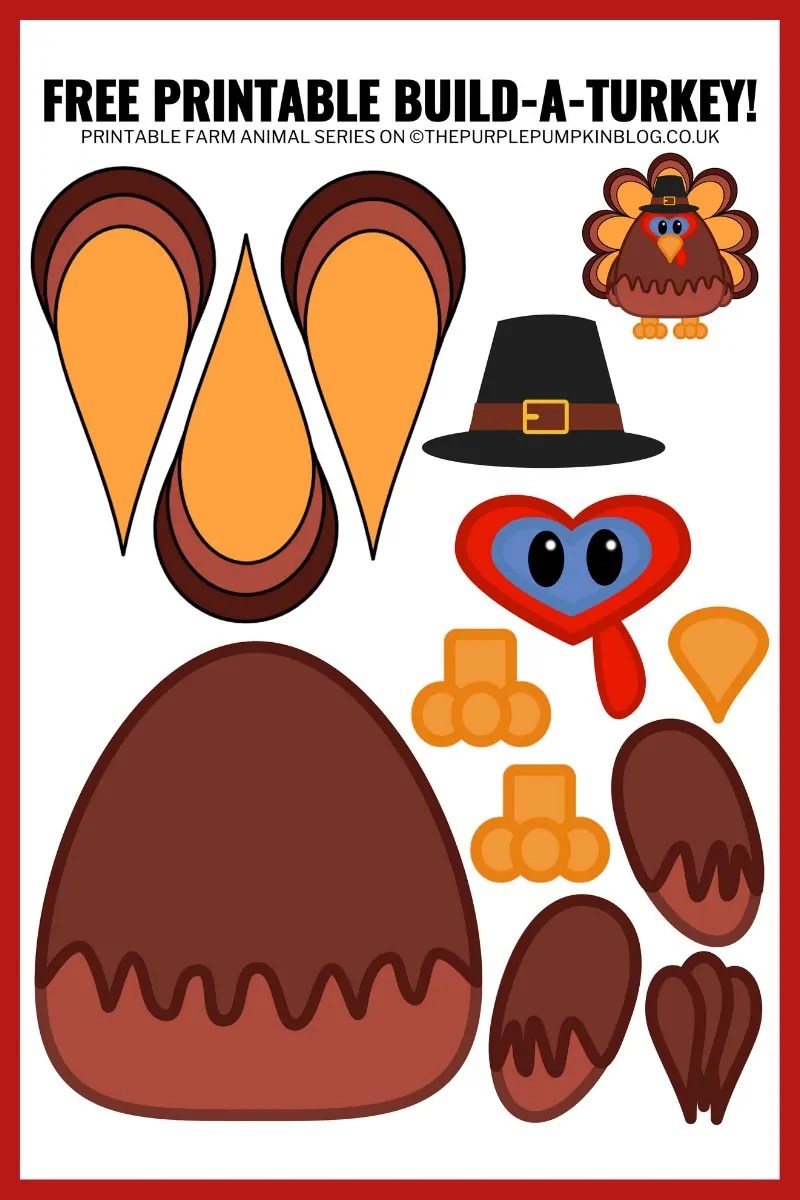 Turkey Template Free Printable