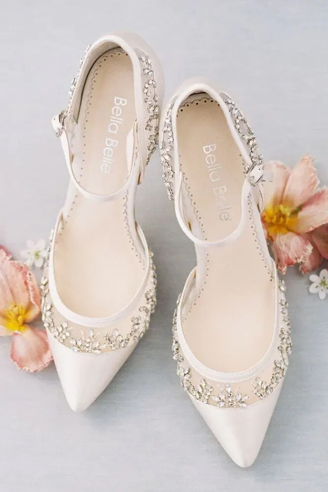 wedding shoes trends bellabelle