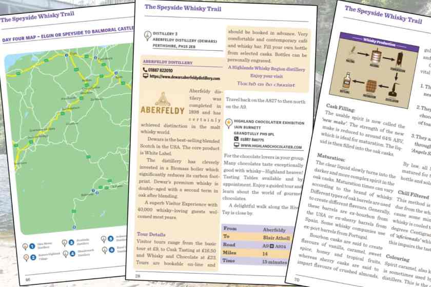 Additional excerpts from the Speyside Whisky Trail 300