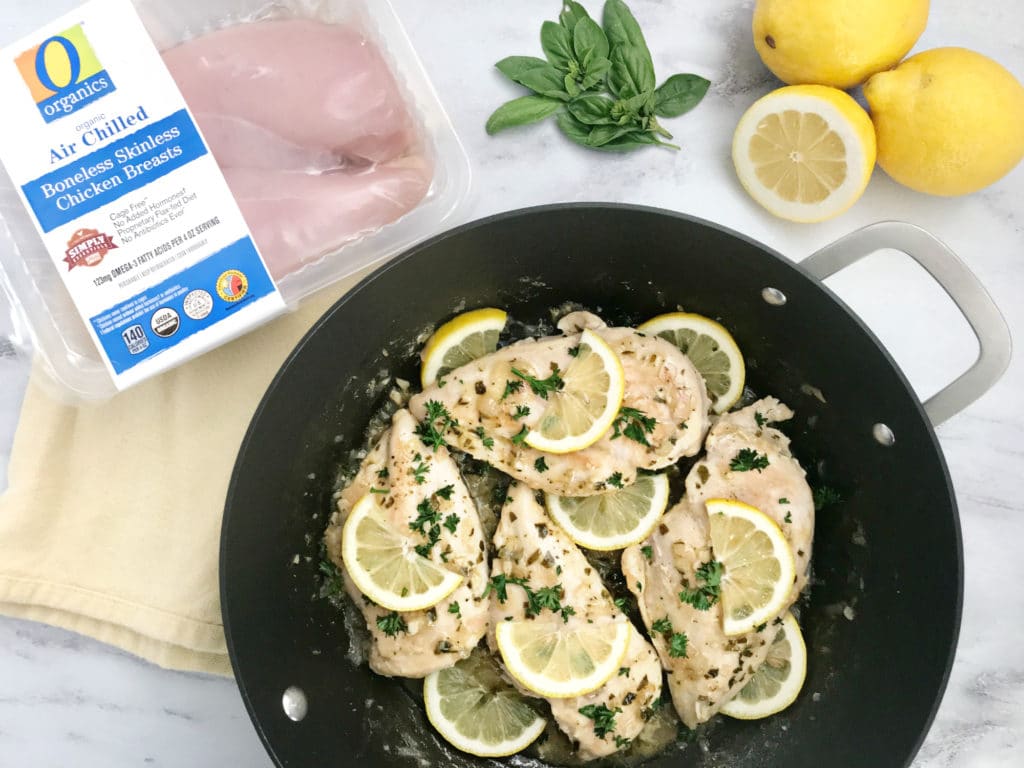 #ad A little bit of tanginess with savory makes this Lemon Garlic Chicken dish an easy and delicious weeknight dinner. | recipe via www.yourchoicenutrition.com