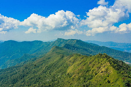 Scenic View of the Mountain