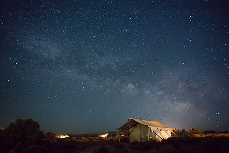 The Milky Way at Canvas Under Moab