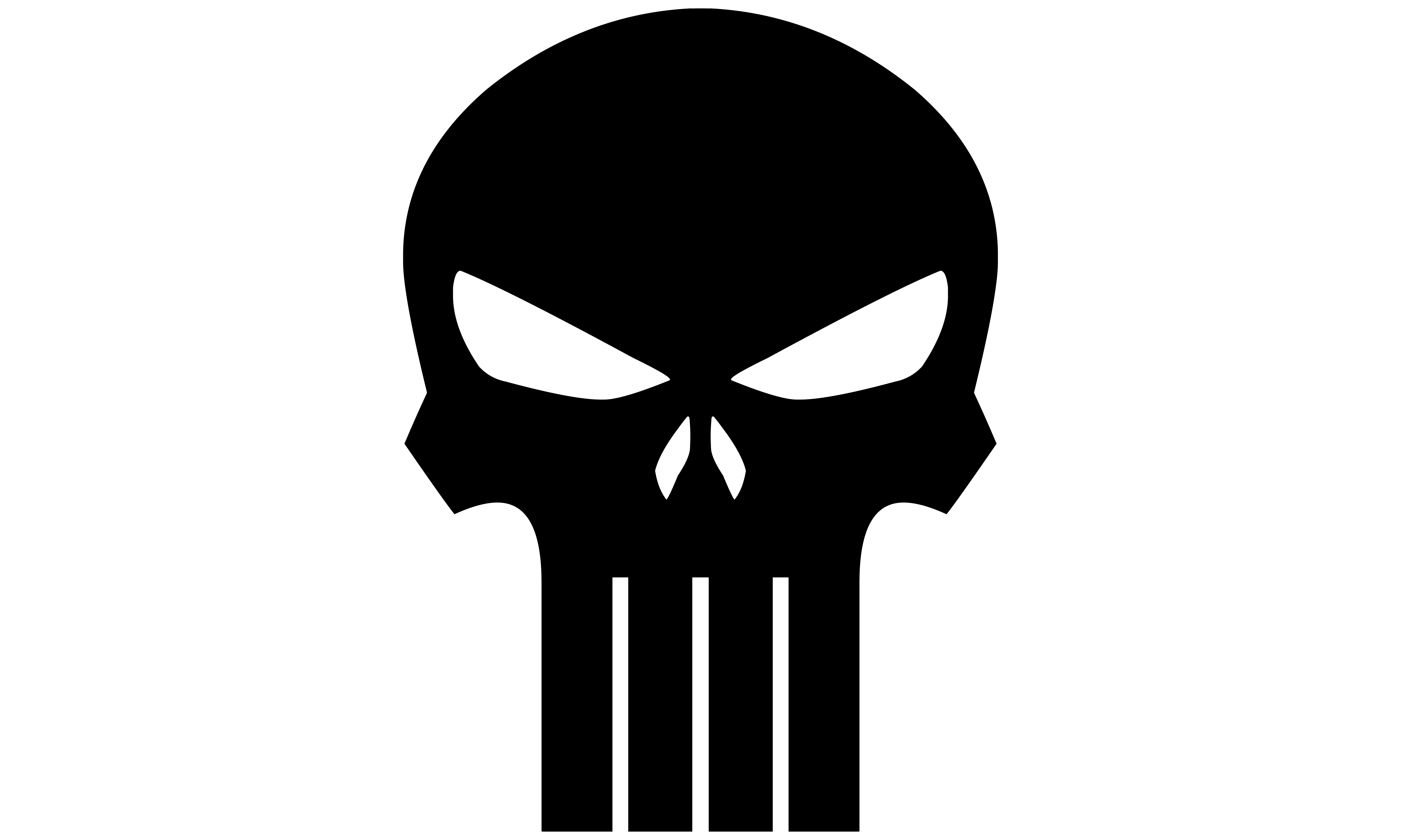 Punisher Skull Svg Png Ai And Dxf Files Plice Blue Th - vrogue.co