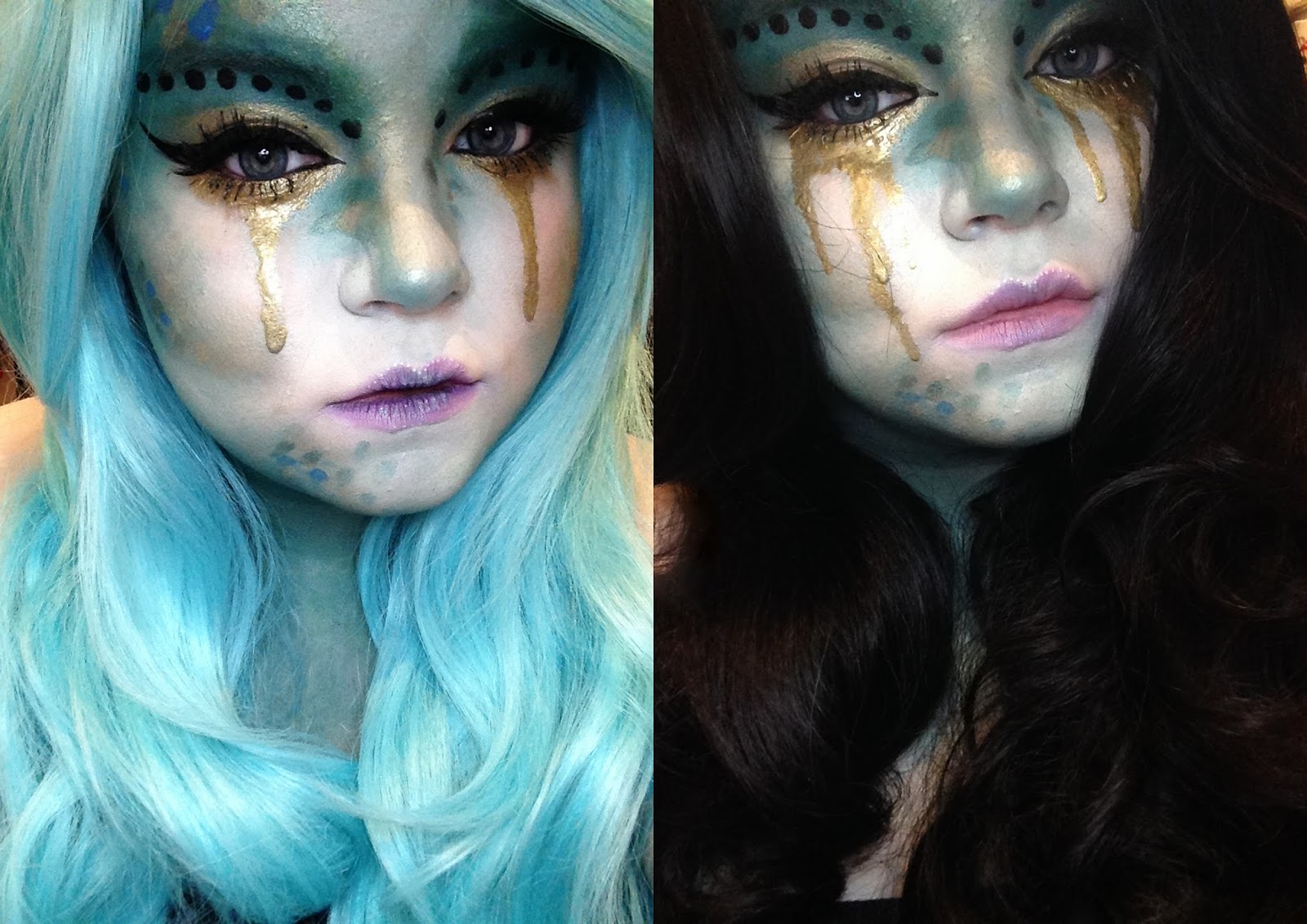 Mermaid Costume Makeup Ideas