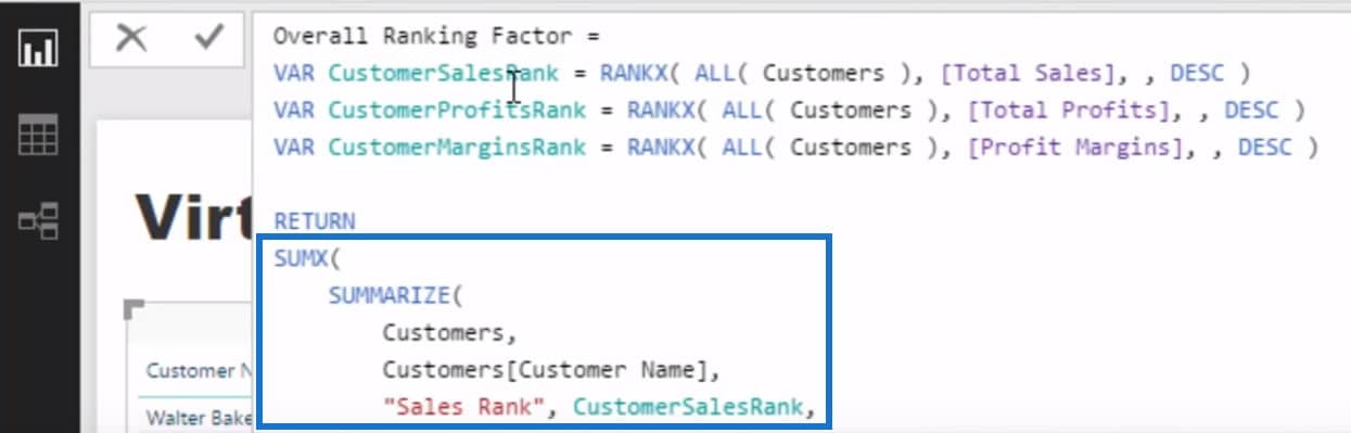 Master Virtual Tables in Power BI Using DAX – Master Data Skills + AI