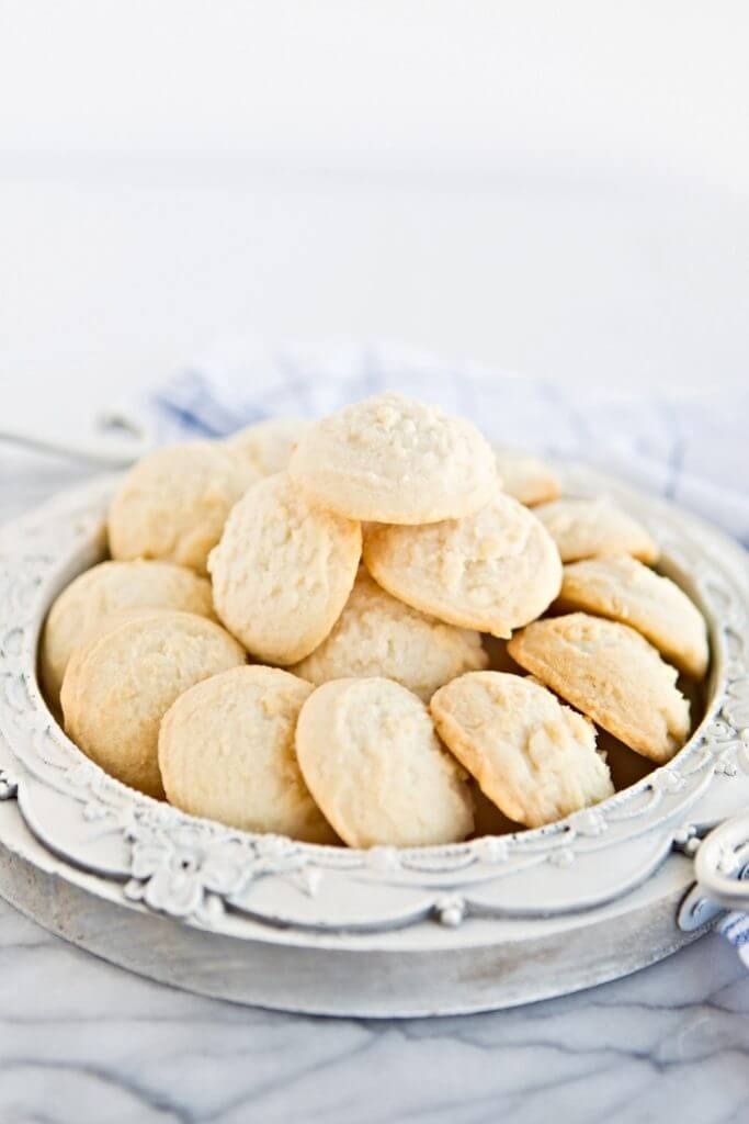 Shortbread Drop Cookies