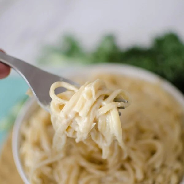 No prep Alfredo made in the Instant Pot in under 20 minutes! A dream come true!