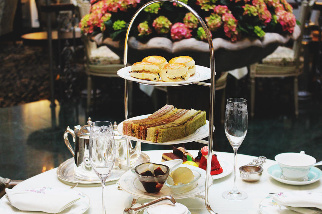 What's included in the savoy afternoon tea? The Savoy Launches Spring Afternoon Tea