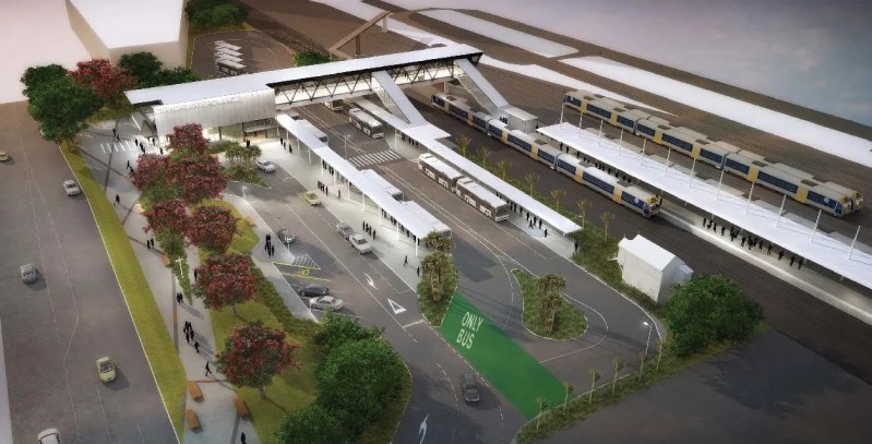 Otahuhu Bus-Train Interchange design - Greater Auckland